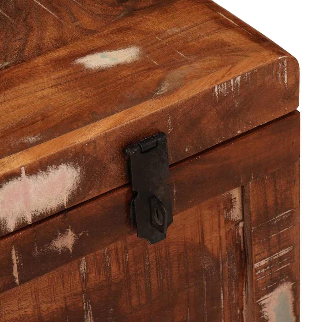 Kutija za spremanje s pohranom Smeđa Čvrsto drvo manga