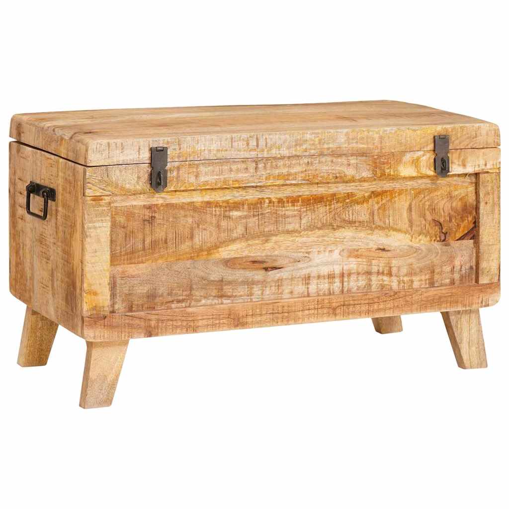 Kutija za spremanje 70 x 35 x 40 cm masivno drvo manga