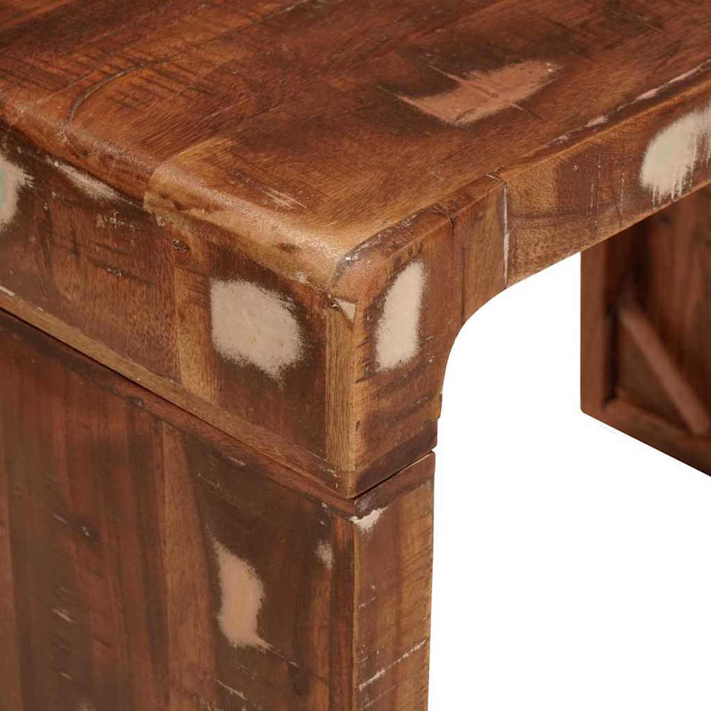 Konačna Stolić Smeđa 60 x 35 x 46 cm Čvrsto drvo iz reciklaže