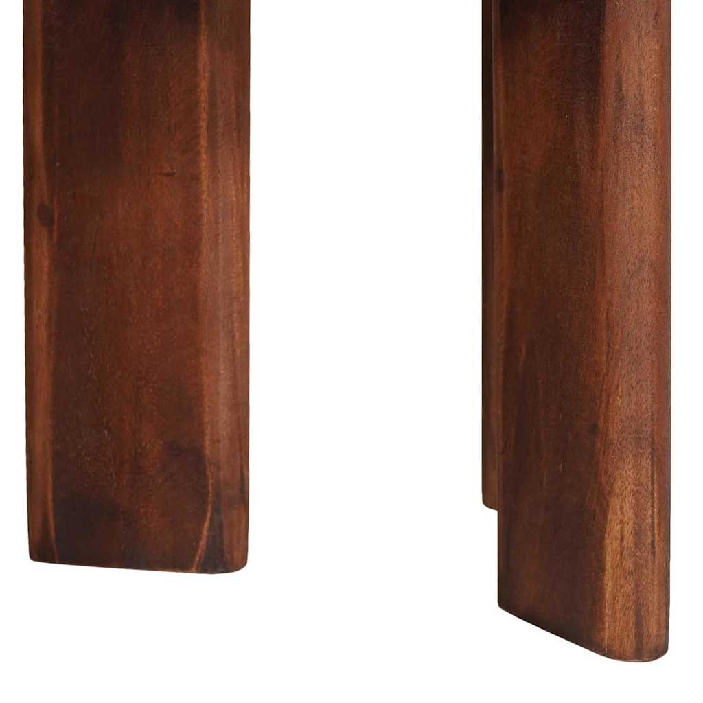 Stolovi za kavu na sklapanje 2 pcs Čvrsto reciklirano drvo