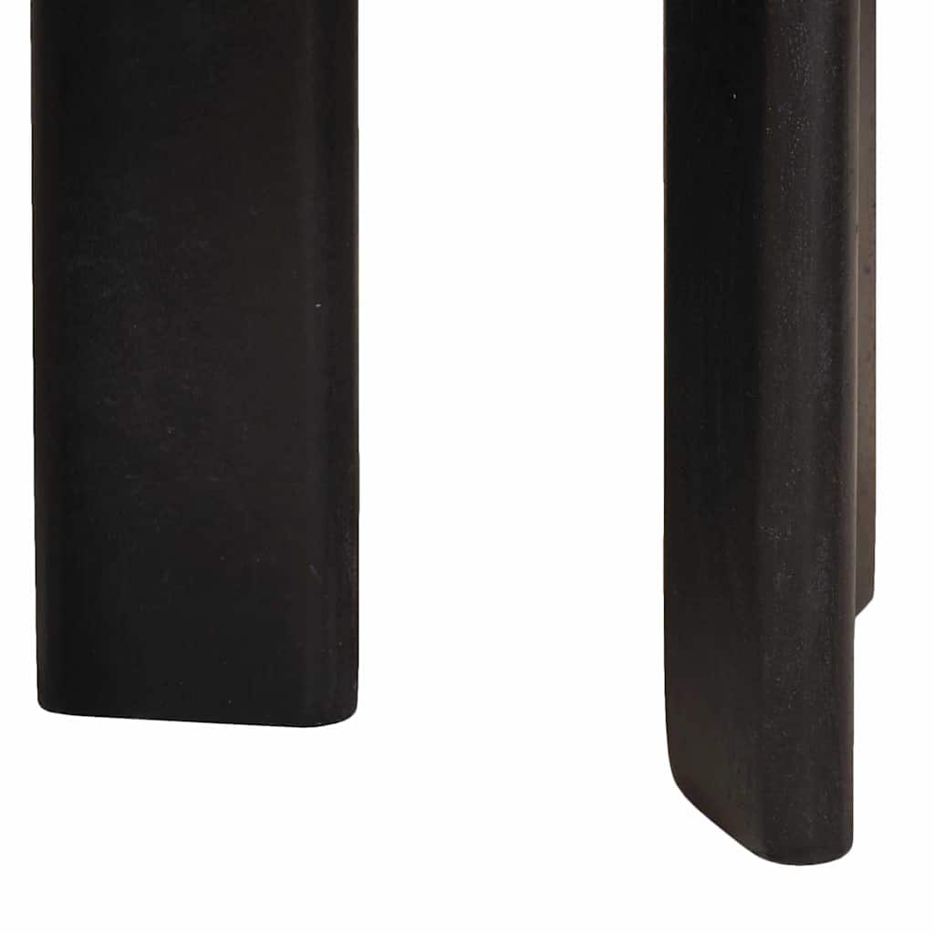 Stolovi za kavu na sklapanje 3 pcs Bijelo Čvrsto drvo manga