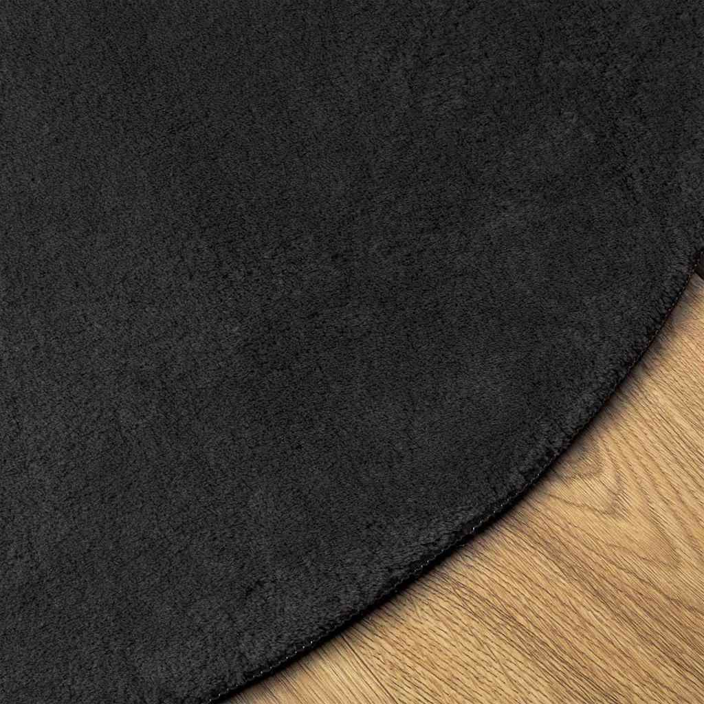 Tepisi za područja HUARTE Crna 120 x 170 cm 100% poliester