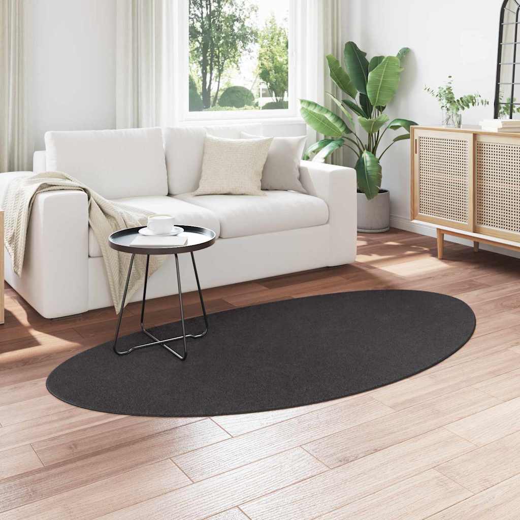 Tepisi za područja HUARTE Antracit 100 x 200 cm Poliester