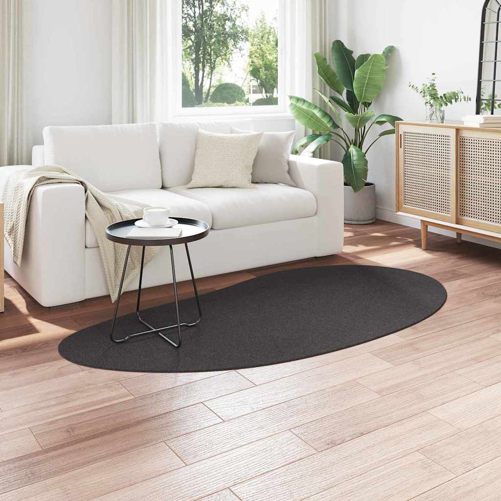 Tepisi za područja HUARTE Antracit 100 x 200 cm Poliester