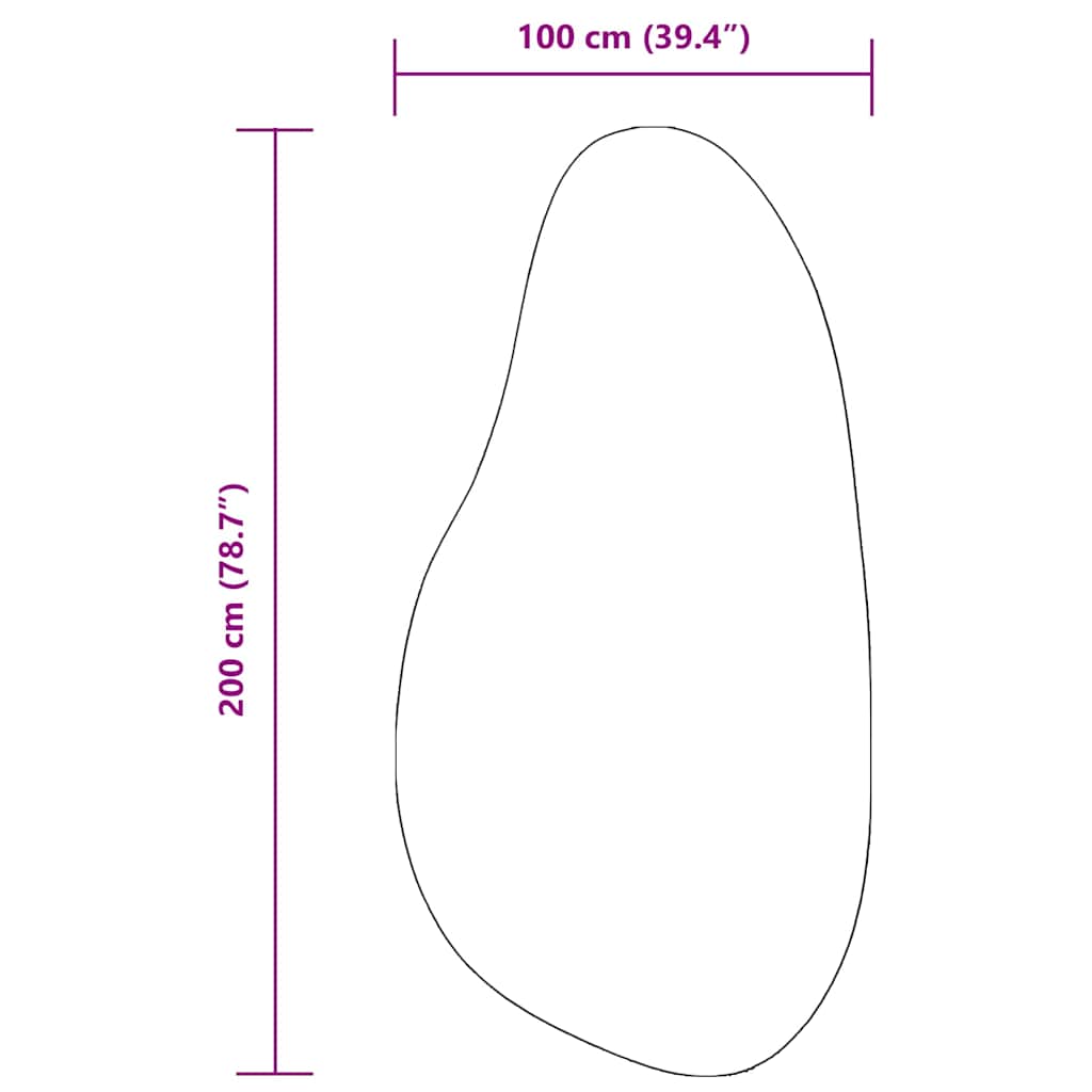 Tepih HUARTE Bež 100 x 200 cm Poliester