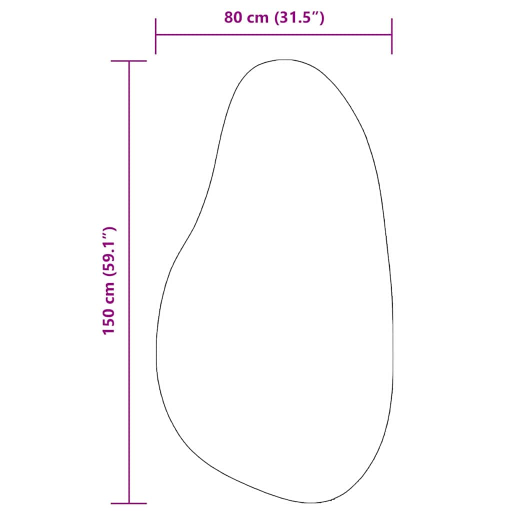 Tepih HUARTE Krem 80 x 150 cm Poliester