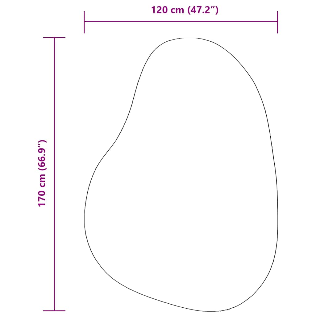 Tepih HUARTE Krem 120 x 170 cm Poliester