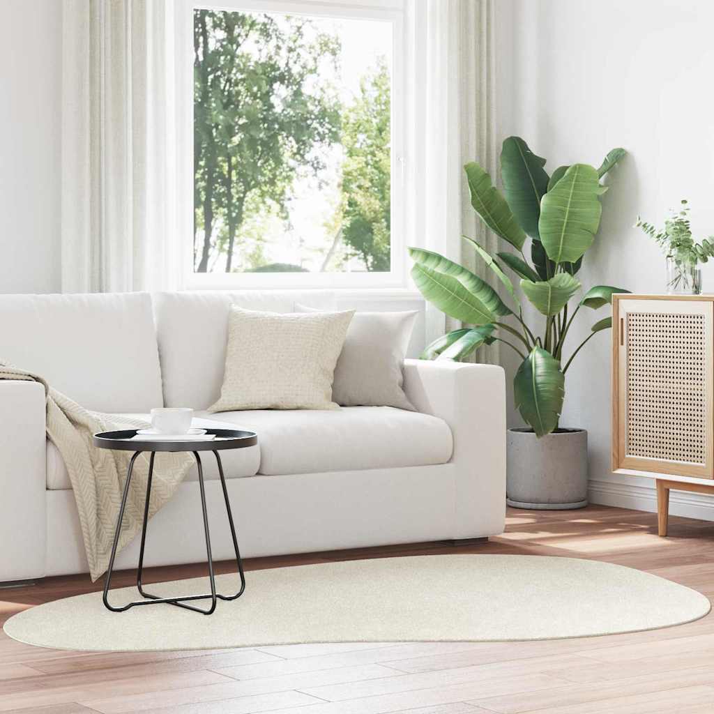 Tepih HUARTE Krem 140 x 200 cm Poliester