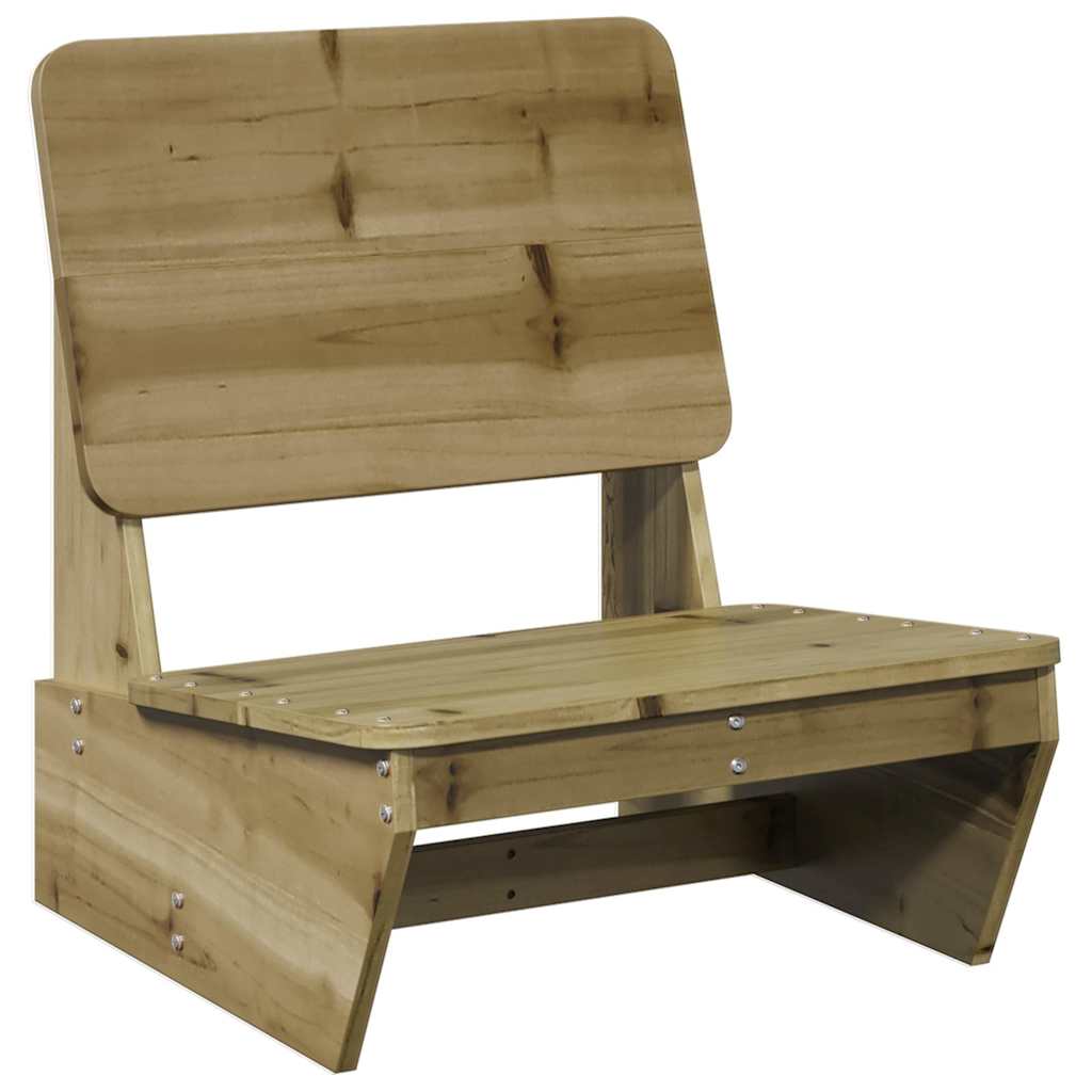 Vrtne stolice 2 kom 60x64x70,5 cm od impregnirane borovine