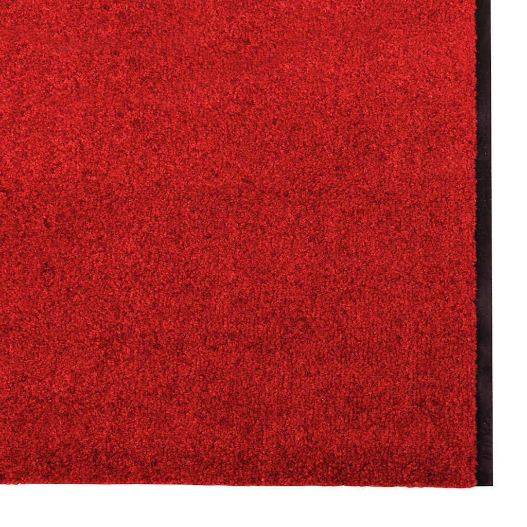 Otirač Ostalo Crvena i Crna 120 x 400 cm Poliamid i PVC