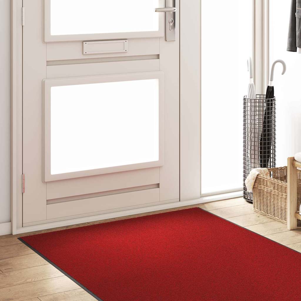 Otirač Ostalo Crvena i Crna 120 x 400 cm Poliamid i PVC