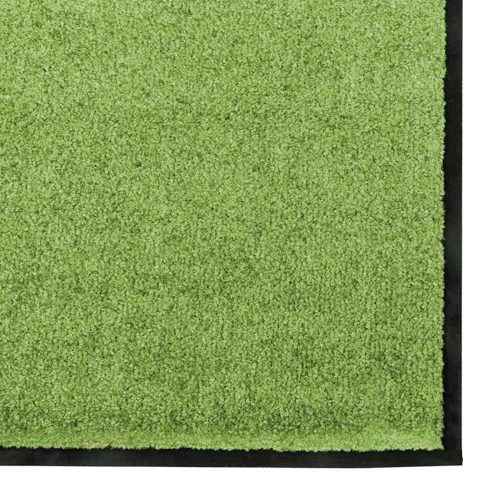 Otirač Ostalo Zelena i crna 120 x 250 cm Poliamid i PVC
