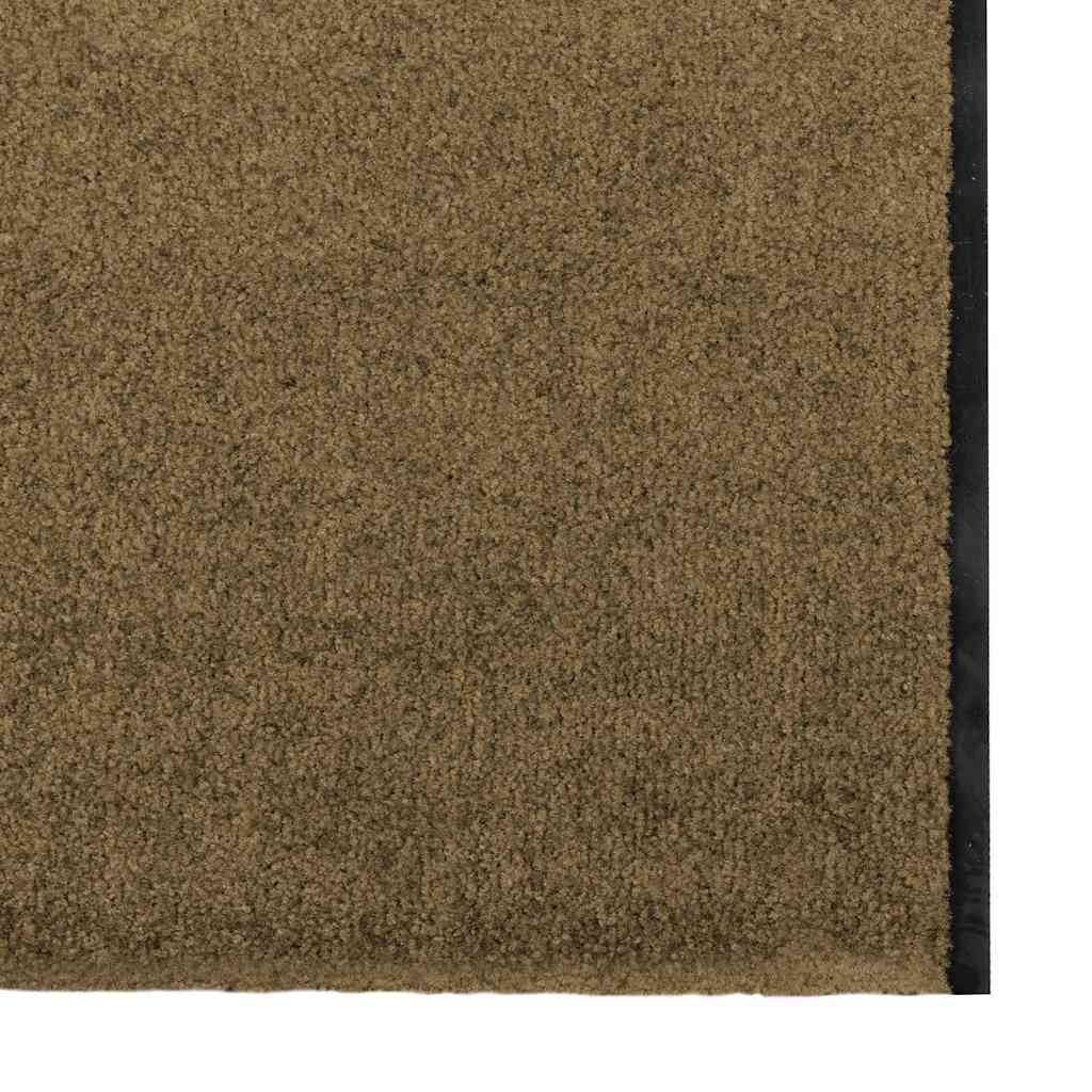 Otirač Ostalo Smeđa i crna 120 x 350 cm Poliamid i PVC