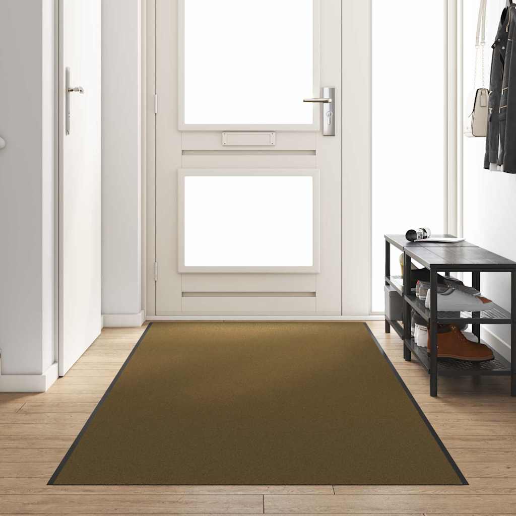 Otirač Ostalo Smeđa i crna 120 x 350 cm Poliamid i PVC