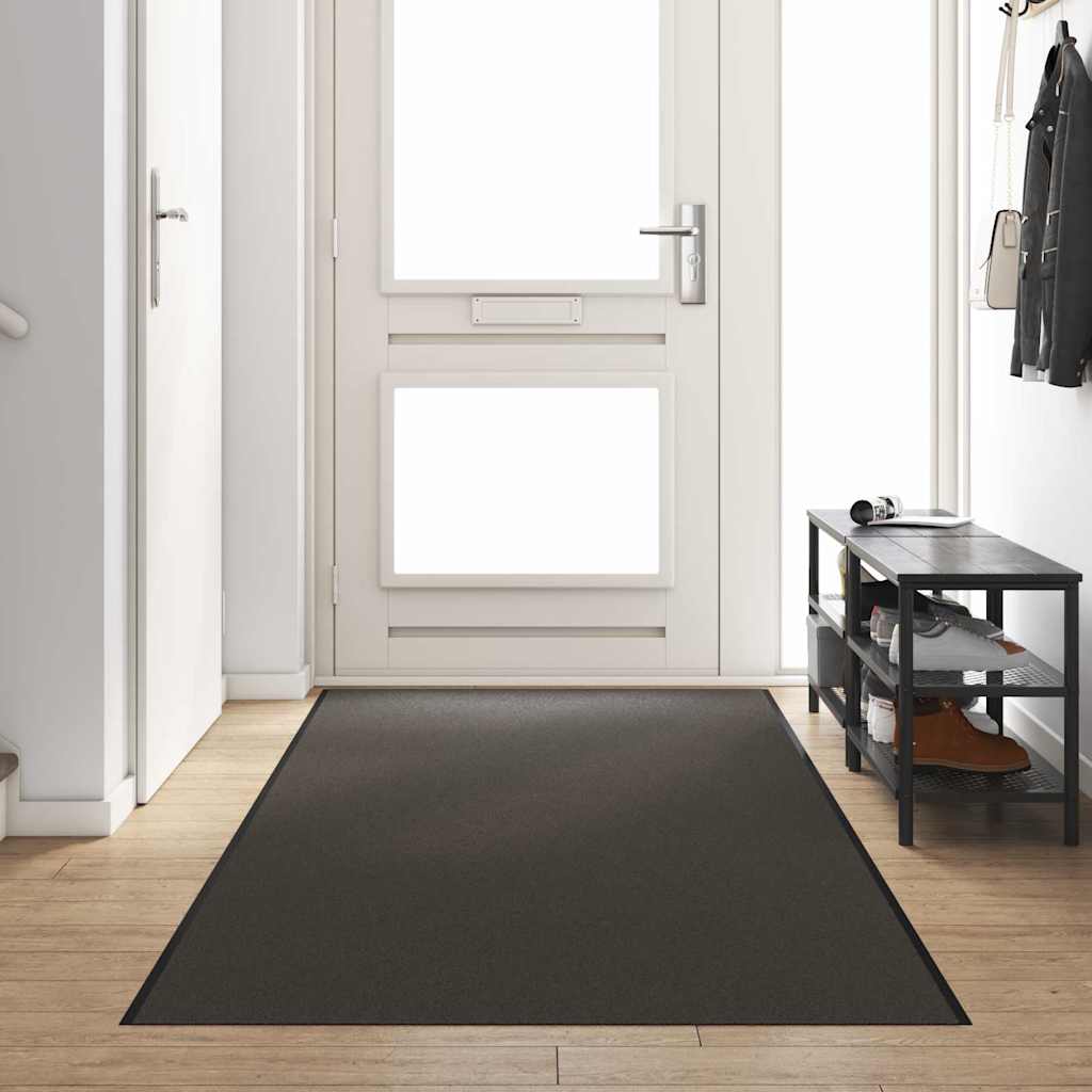 Otirač Antracit i crna 120 x 350 cm 100% poliamid