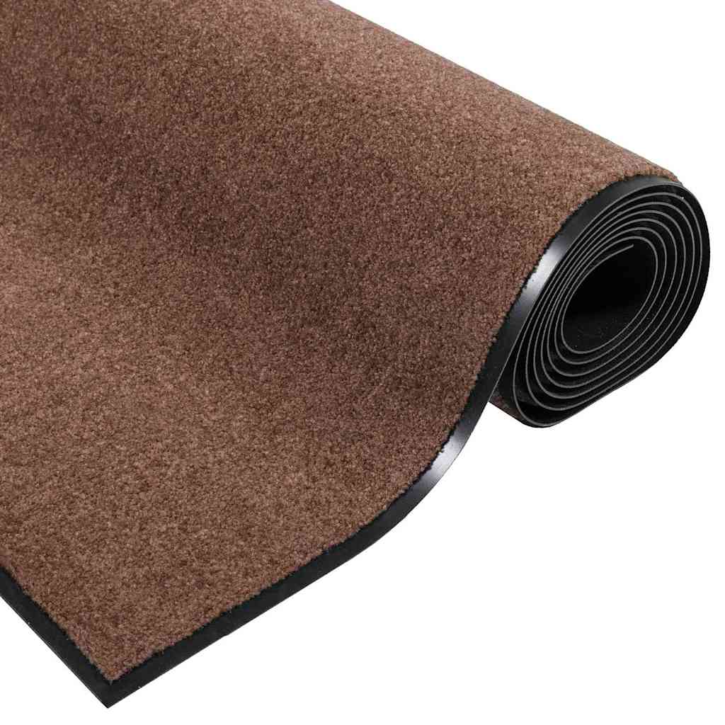 Otirač Smeđa i crna 60 x 180 cm 100% poliamid