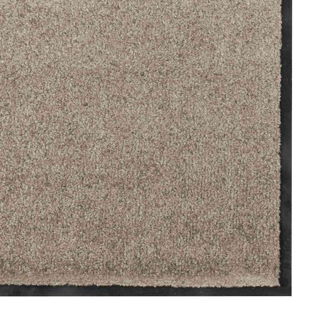 Otirač Bež i crna 120 x 250 cm 100% poliamid