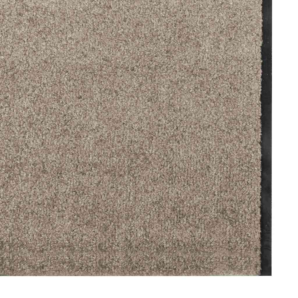 Otirač Bež i crna 120 x 400 cm 100% poliamid