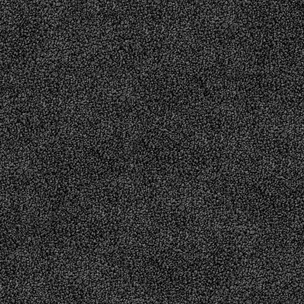 Protuklizni Shaggy Tepih Tamno siva 160 x 160 cm PP