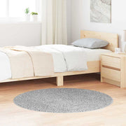 Protuklizni Shaggy Tepih Siva 120 x 120 cm PP