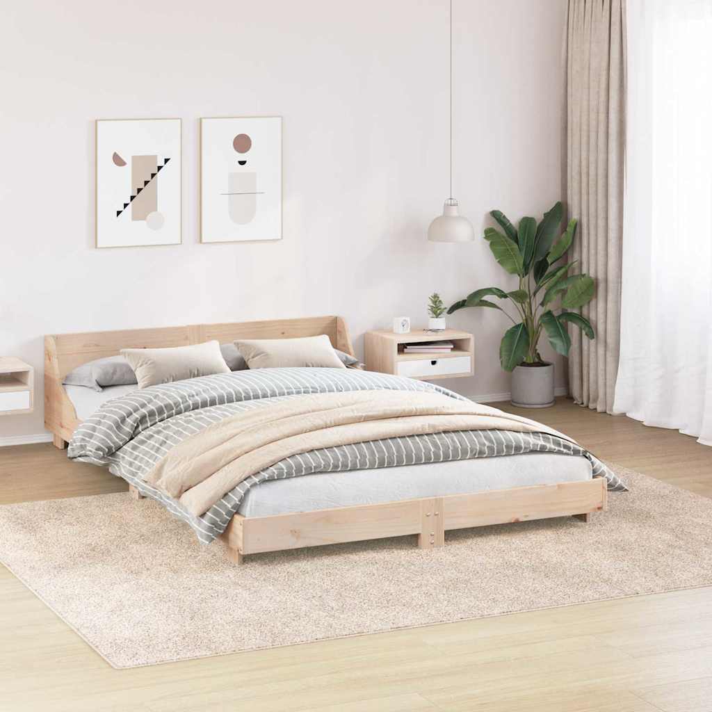 Protuklizni Shaggy Tepih Krema 240 x 340 cm PP