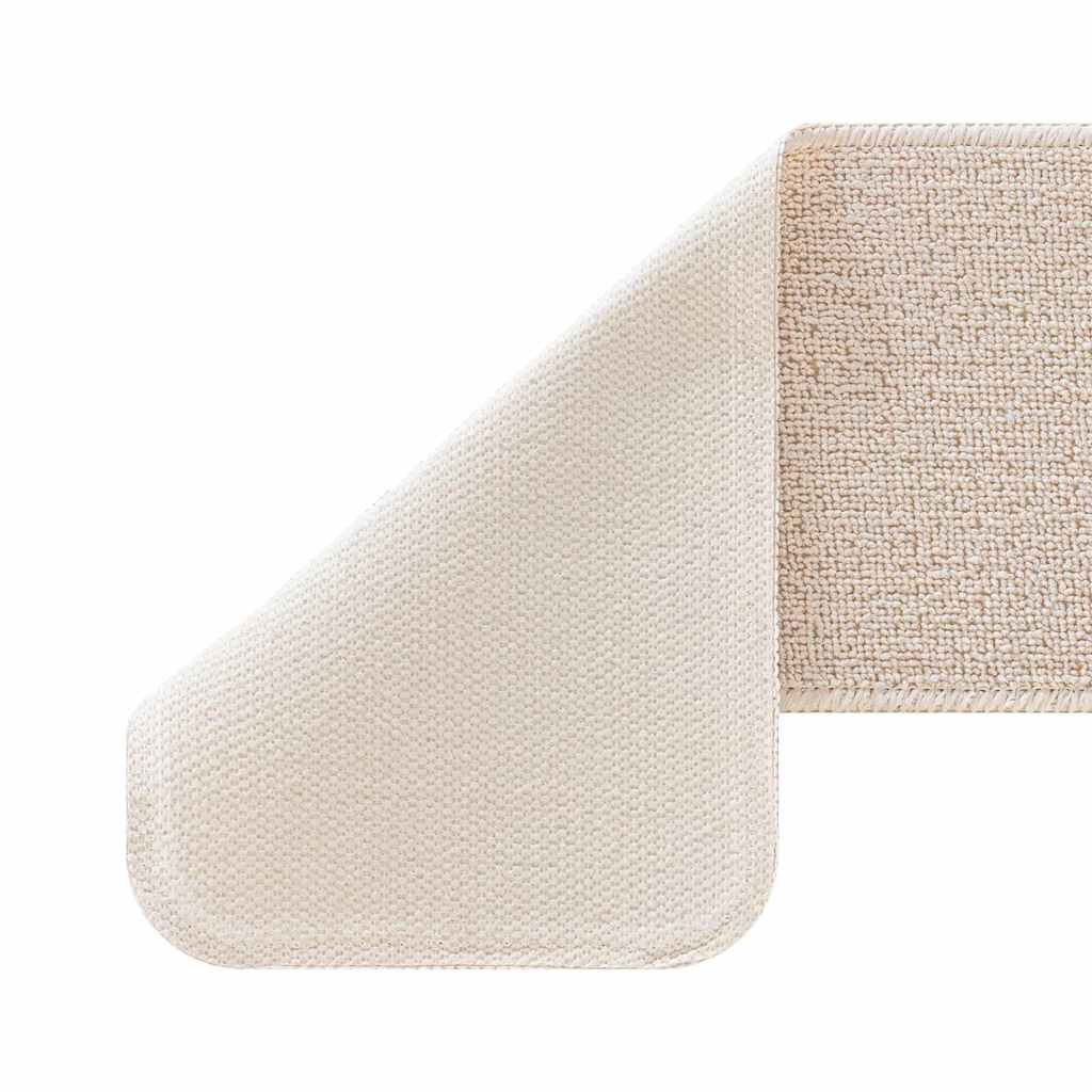 Podloge protiv klizanja za stepenice 15 kom. 60 x 25 cm Krema