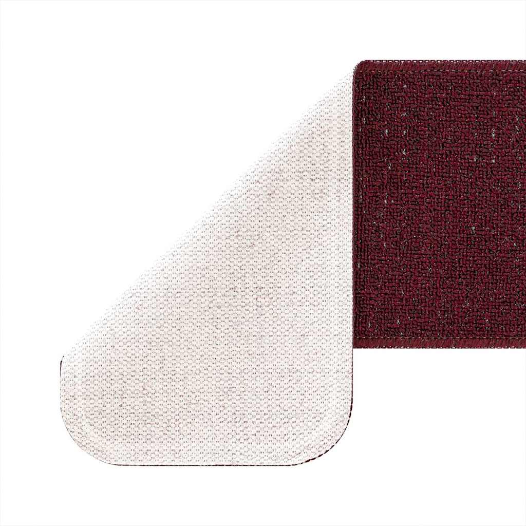 Podloge protiv klizanja za stepenice 15 pcs Bordo 60 x 25 cm PP