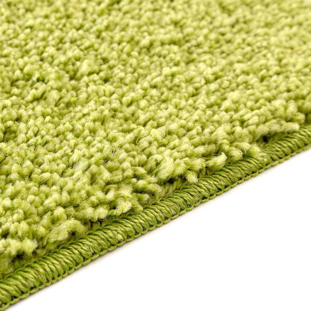 Prostirka protiv klizanja s izrezom za WC Zelena 50 x 50 cm PP