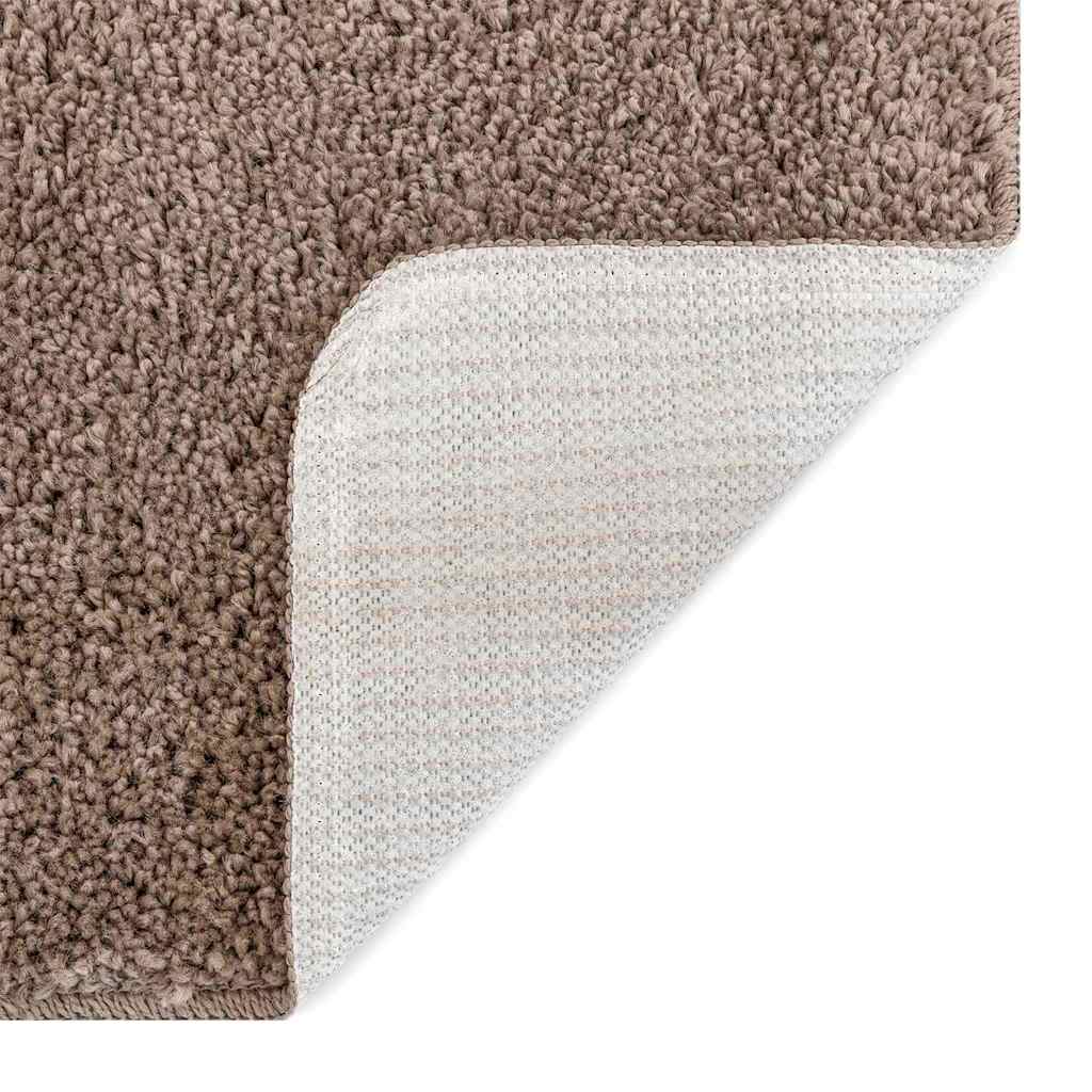 Set prostirki za kupatilo s protukliznom podlogom 2 pcs Smeđa