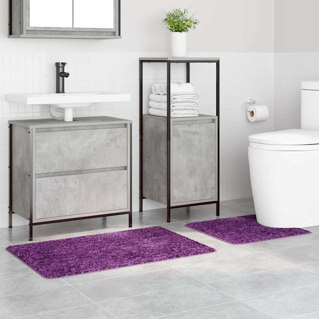 Set prostirki za kupatilo s protukliznom podlogom 2 pcs PP