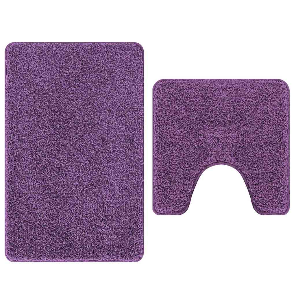 Set prostirki za kupatilo s protukliznom podlogom 2 pcs PP