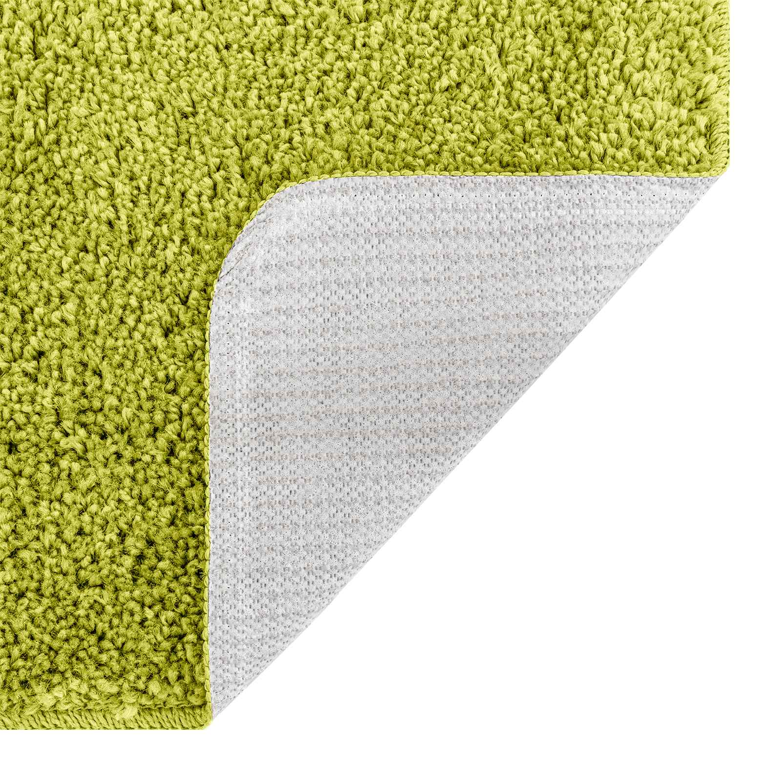 Set prostirki za kupatilo s protukliznom podlogom 3 pcs Zelena