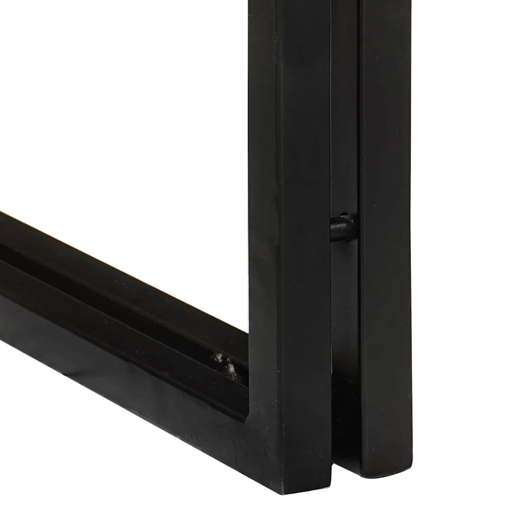 Stol za slaganje 3 pcs Čvrsto drvo recikliranog drva i metal