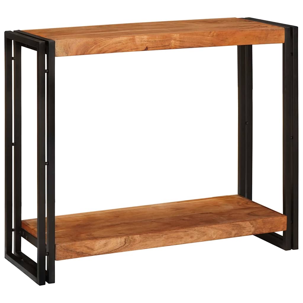 Konzolna stolica Smeđa 90 x 33 x 75 cm Čvrsto drvo akacije