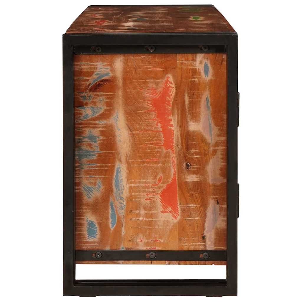 TV ormar Šareni 120 x 33 x 50 cm masivno obnovljeno drvo