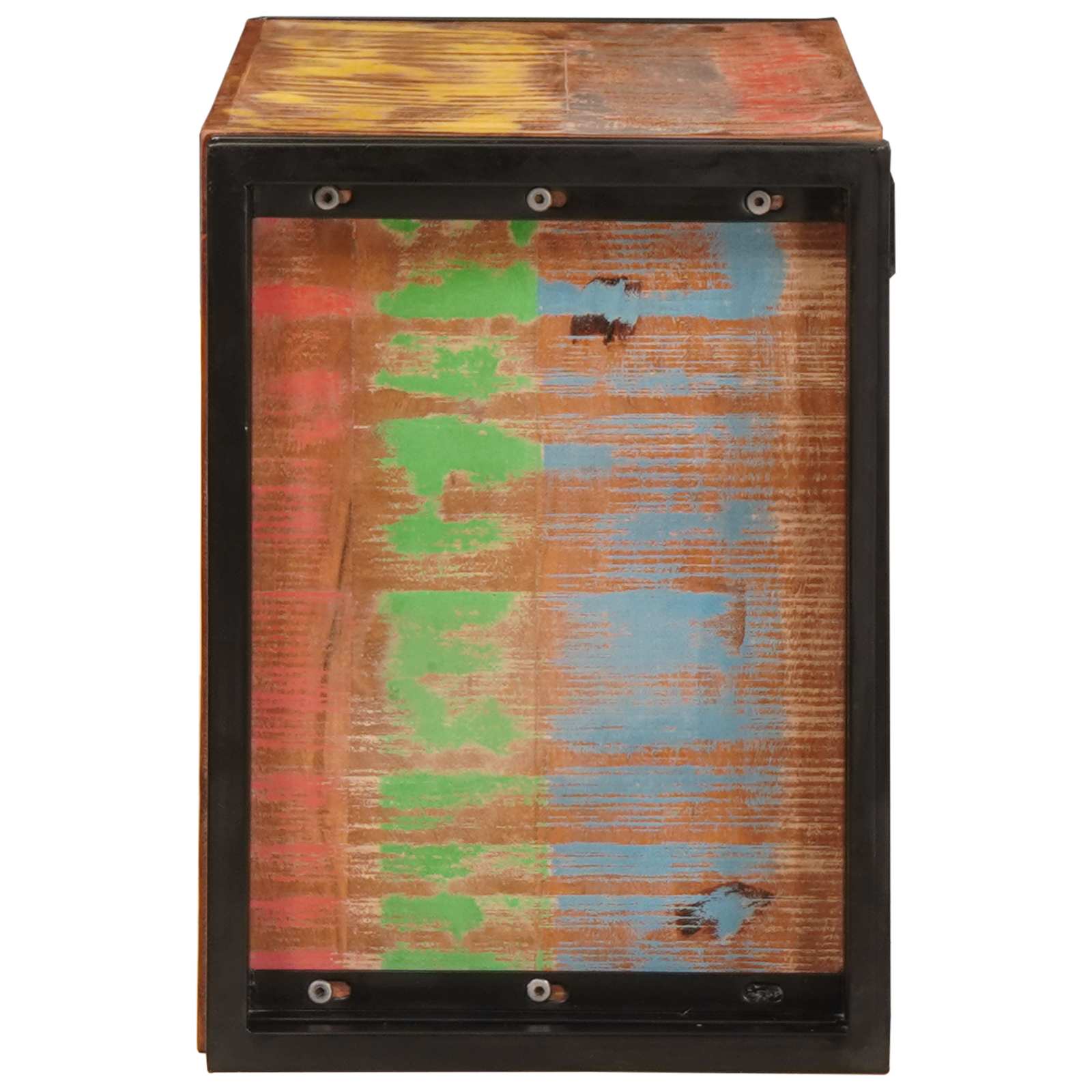 Stalak za vino Smeđa 80 x 45 x 33 cm Čvrsto reciklirano drvo