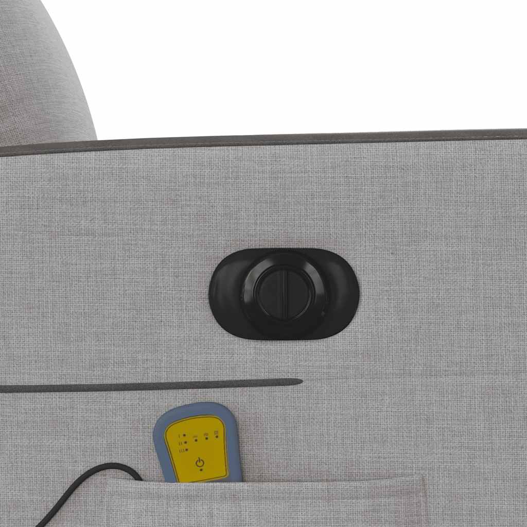 Električni masažni naslonjač od tkanine oblačnosivi