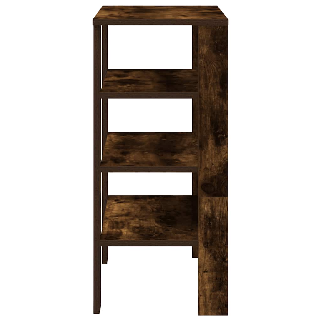 Stalak za cipele boja hrasta 61x32x70 cm konstruirano drvo