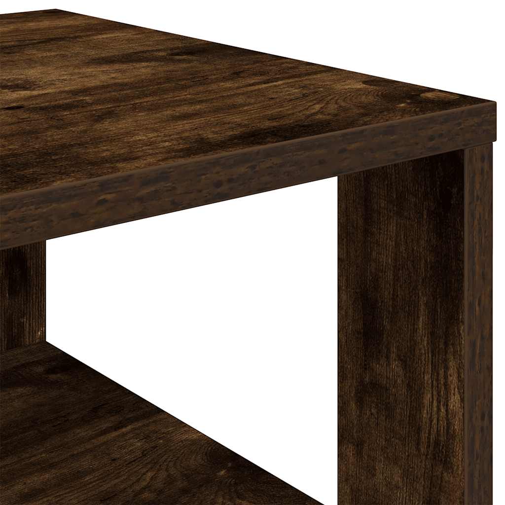 Stalak za cipele boja hrasta 61x32x70 cm konstruirano drvo