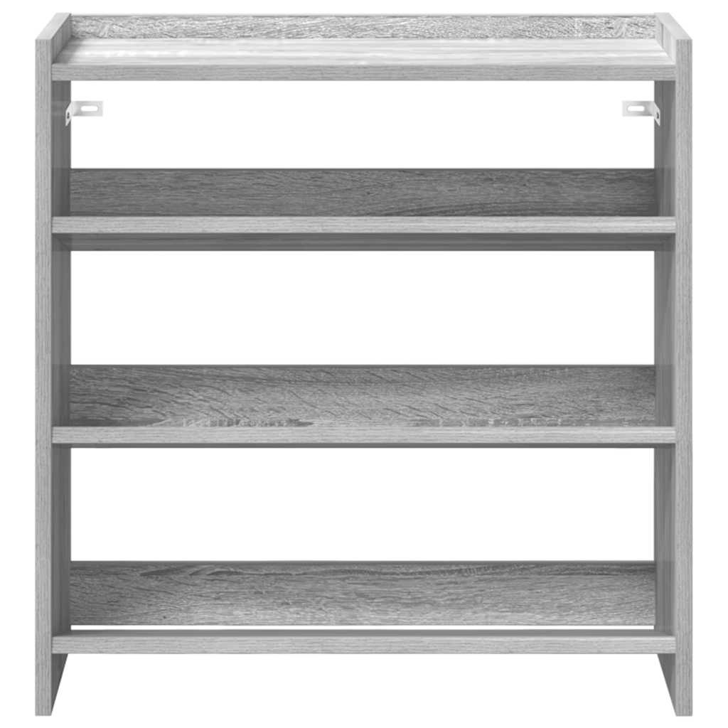 Stalak za cipele boja hrasta 60x25x62 cm konstruirano drvo
