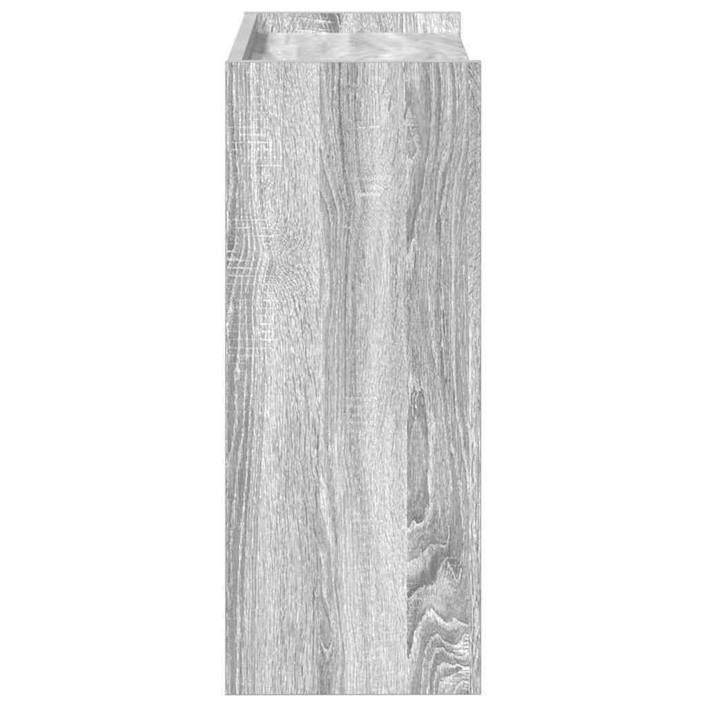 Stalak za cipele boja hrasta 60x25x62 cm konstruirano drvo