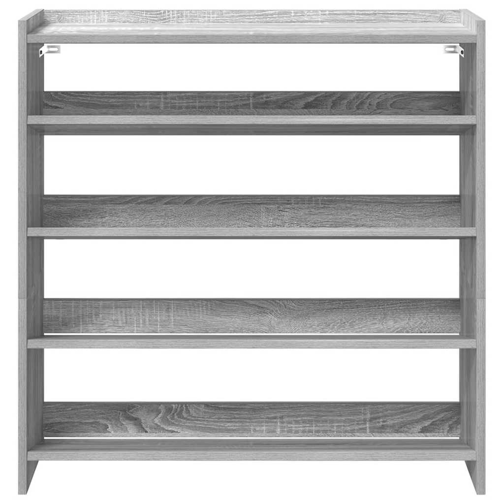 Stalak za cipele boja hrasta 80x25x81 cm konstruirano drvo