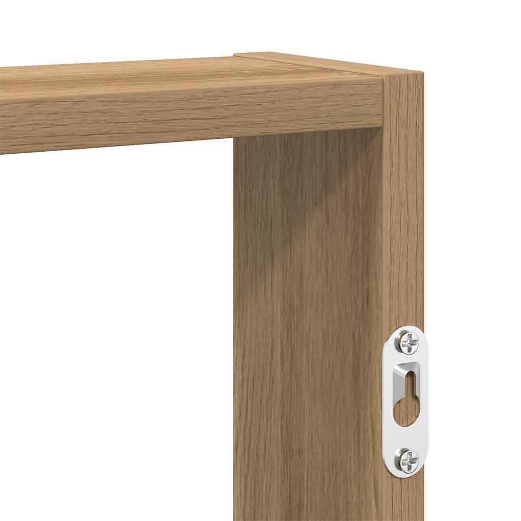 Zidna polica Artisan hrast 43x9x60 cm izrađeno drvo