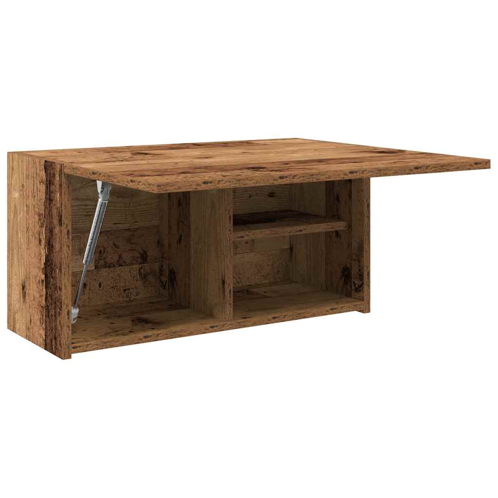 Kupaonski zidni ormarić staro drvo 60x25x30cm konstruirano drvo