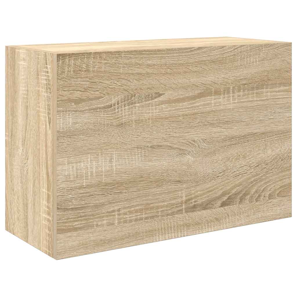 Kupaonski zidni ormarić sonoma hrast 60x25x40 cm izrađeno drvo
