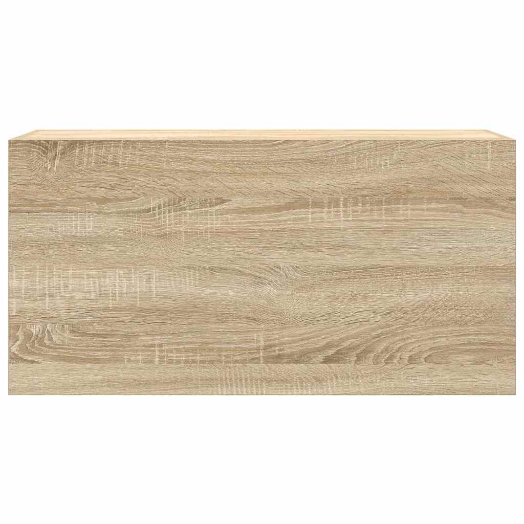 Kupaonski zidni ormarić sonoma hrast 80x25x40 cm izrađeno drvo