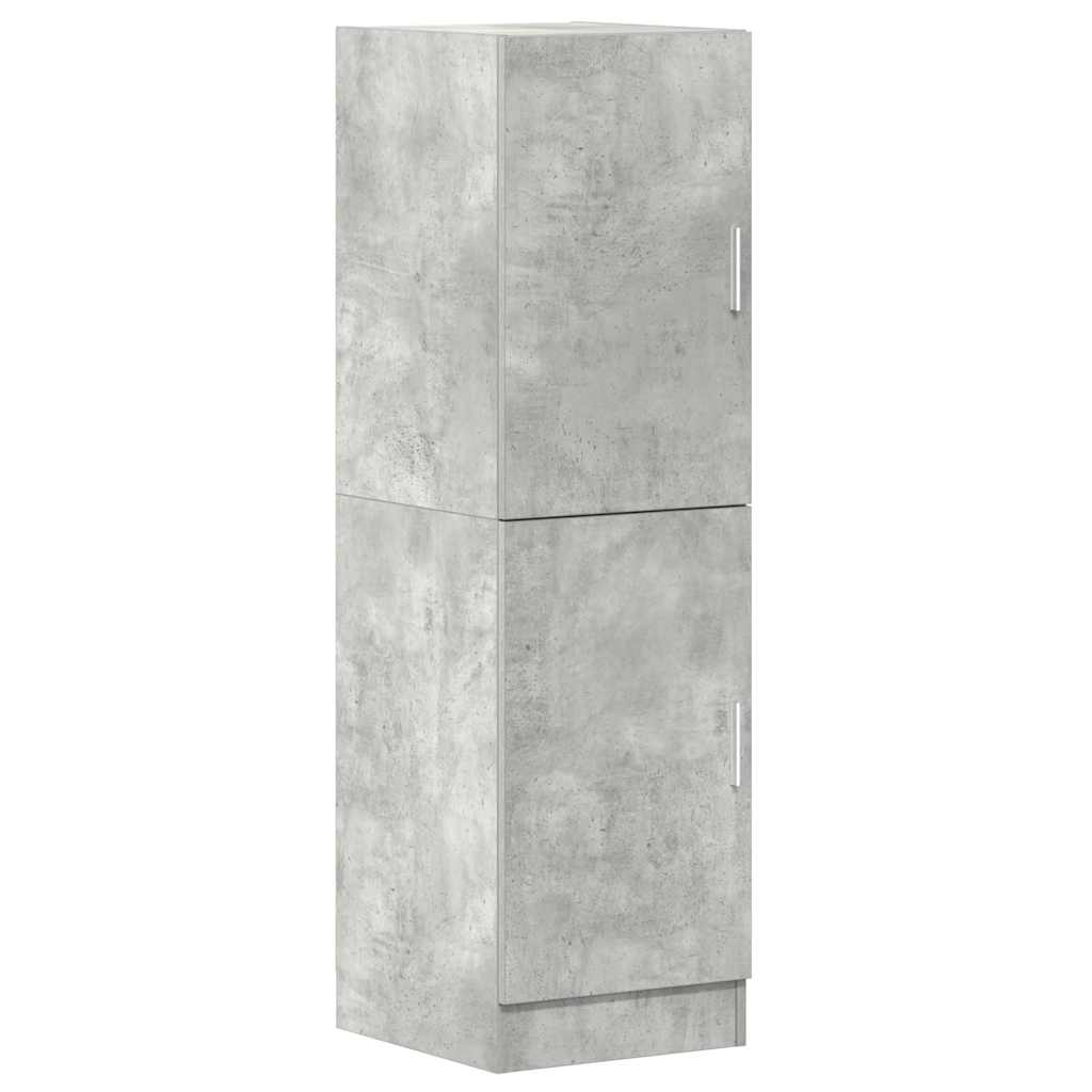 Kuhinjska ormarić boja betona 38x41,5x131,5 cm drveni