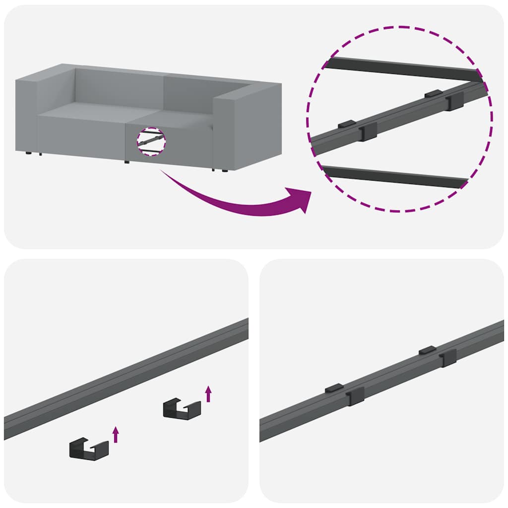 Modularni kutni kauč s jastucima krem boje 100 cm