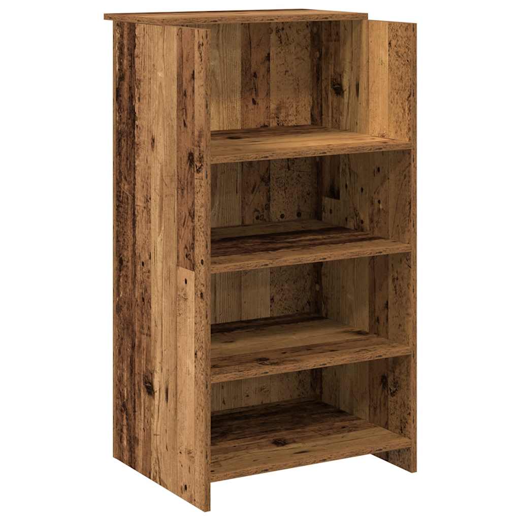Recepcijski stol staro drvo 55x50x103,5 cm konstruirano drvo