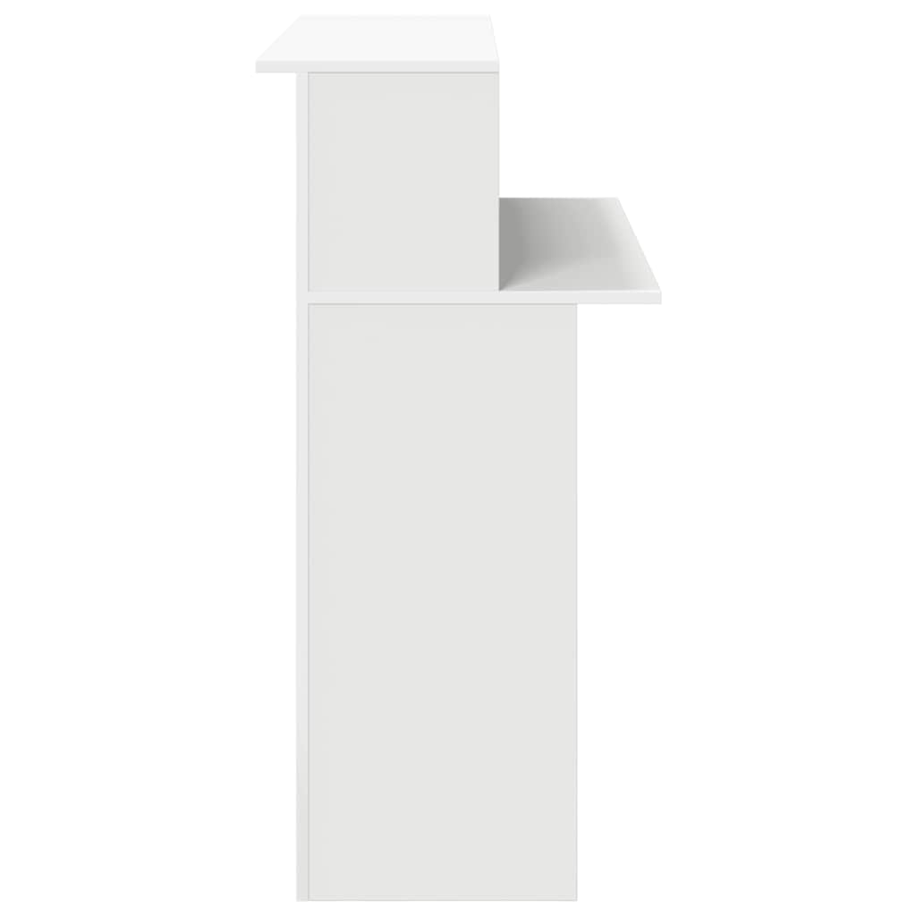 Recepcijski stol Bijeli 100x50x103,5 cm Inženirsko drvo